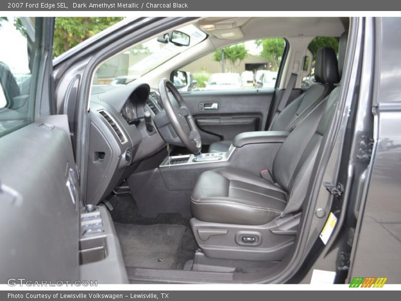 Dark Amethyst Metallic / Charcoal Black 2007 Ford Edge SEL