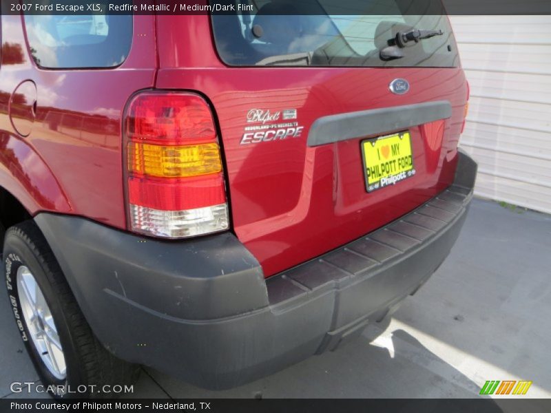 Redfire Metallic / Medium/Dark Flint 2007 Ford Escape XLS