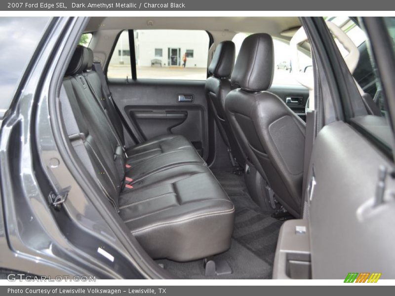 Dark Amethyst Metallic / Charcoal Black 2007 Ford Edge SEL