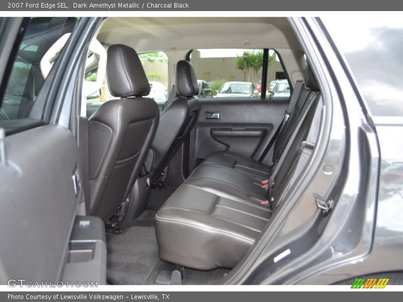 Dark Amethyst Metallic / Charcoal Black 2007 Ford Edge SEL