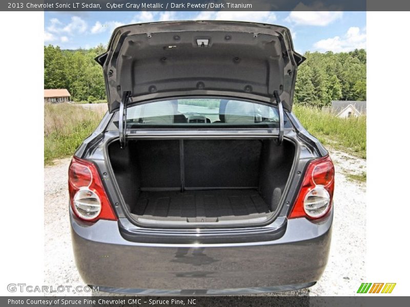 Cyber Gray Metallic / Dark Pewter/Dark Titanium 2013 Chevrolet Sonic LT Sedan