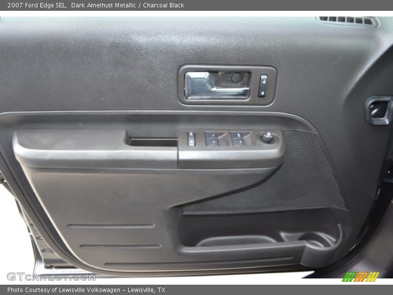 Dark Amethyst Metallic / Charcoal Black 2007 Ford Edge SEL