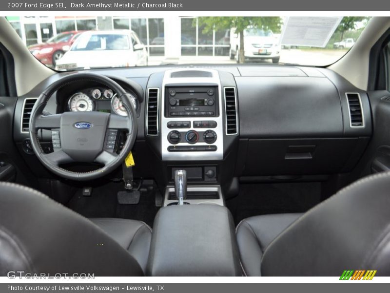 Dark Amethyst Metallic / Charcoal Black 2007 Ford Edge SEL