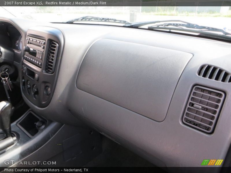 Redfire Metallic / Medium/Dark Flint 2007 Ford Escape XLS
