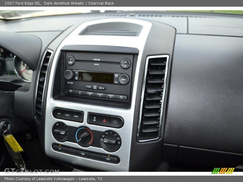 Dark Amethyst Metallic / Charcoal Black 2007 Ford Edge SEL
