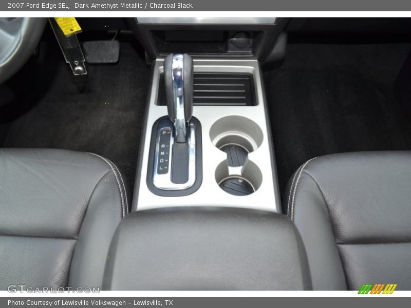 Dark Amethyst Metallic / Charcoal Black 2007 Ford Edge SEL