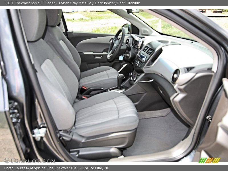 Cyber Gray Metallic / Dark Pewter/Dark Titanium 2013 Chevrolet Sonic LT Sedan