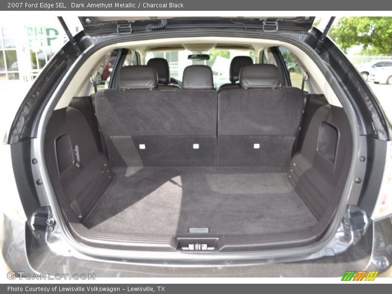 Dark Amethyst Metallic / Charcoal Black 2007 Ford Edge SEL