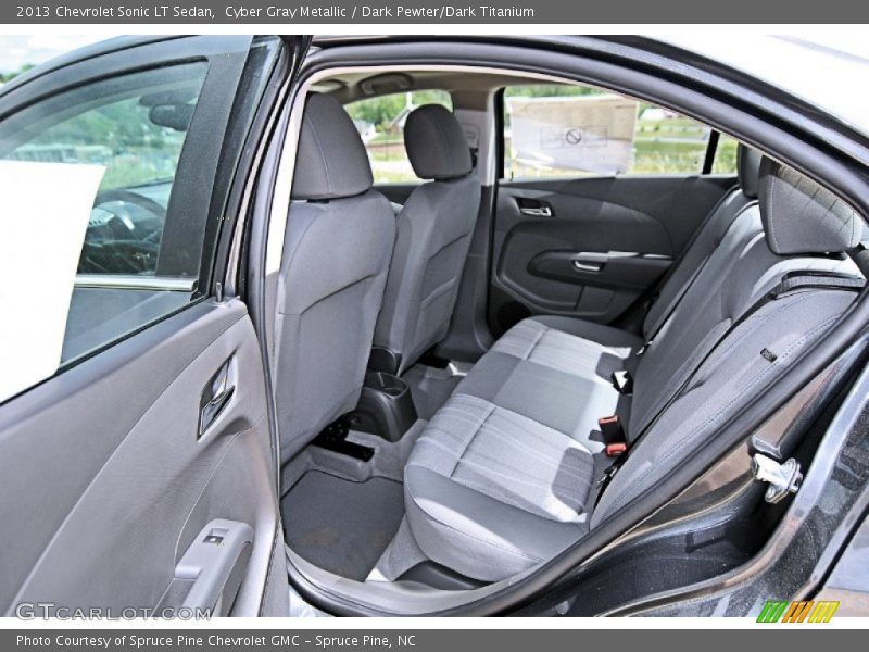 Cyber Gray Metallic / Dark Pewter/Dark Titanium 2013 Chevrolet Sonic LT Sedan