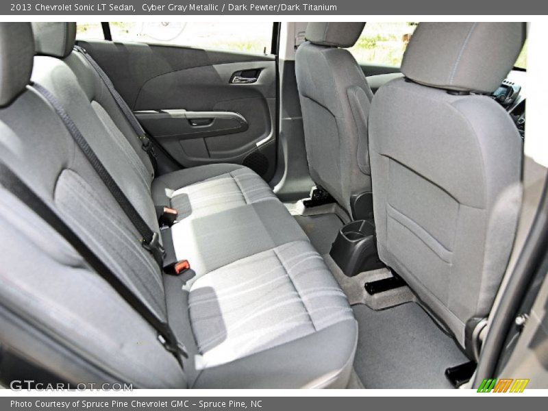 Cyber Gray Metallic / Dark Pewter/Dark Titanium 2013 Chevrolet Sonic LT Sedan