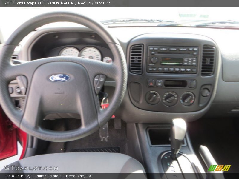 Redfire Metallic / Medium/Dark Flint 2007 Ford Escape XLS