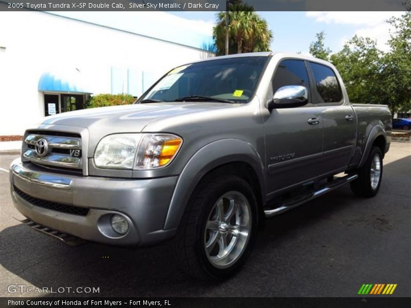 Silver Sky Metallic / Dark Gray 2005 Toyota Tundra X-SP Double Cab