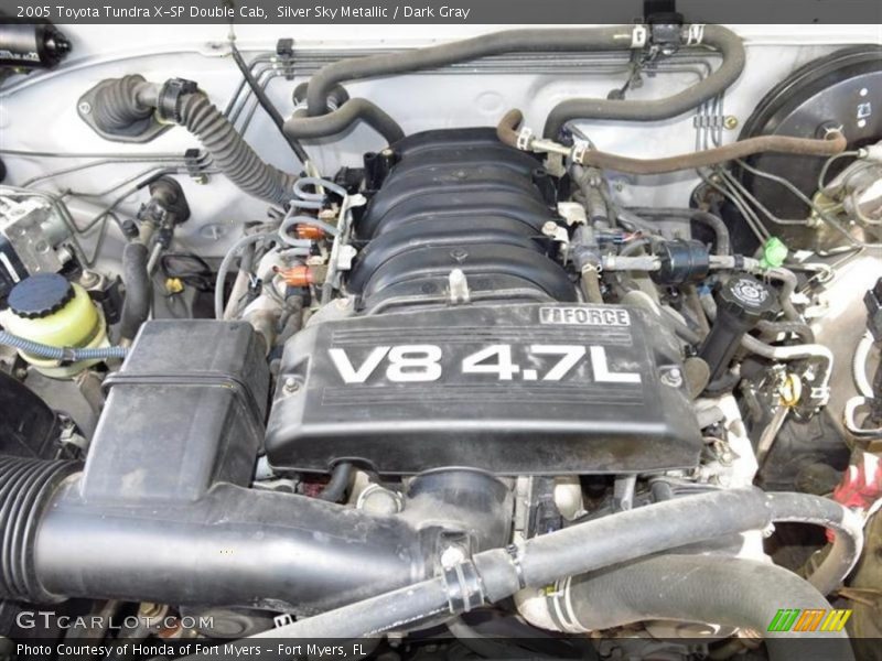 Silver Sky Metallic / Dark Gray 2005 Toyota Tundra X-SP Double Cab