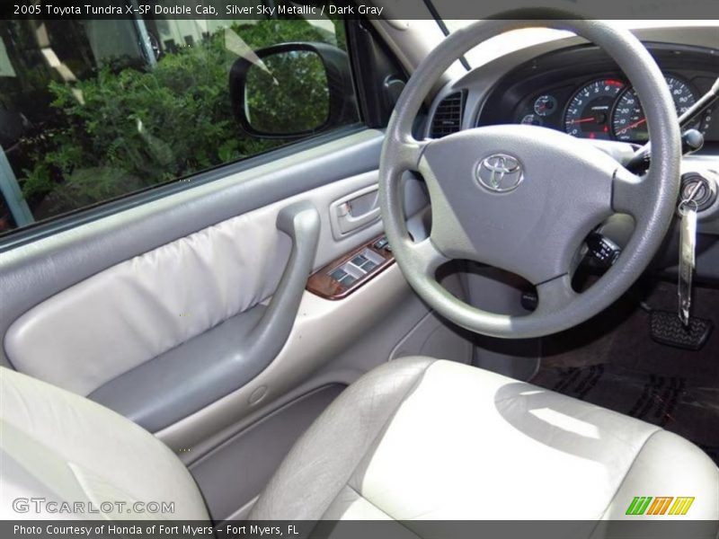 Silver Sky Metallic / Dark Gray 2005 Toyota Tundra X-SP Double Cab