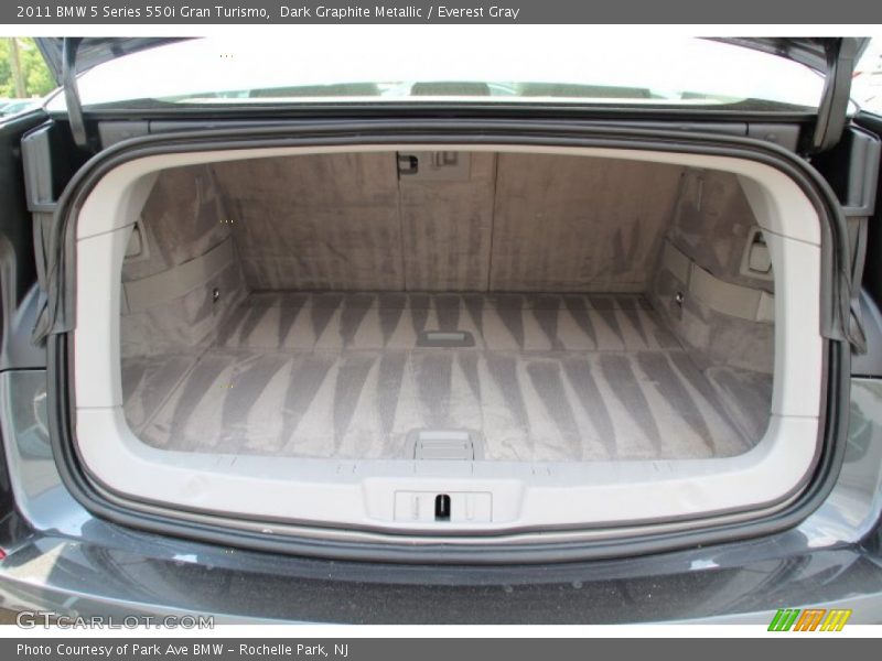 Dark Graphite Metallic / Everest Gray 2011 BMW 5 Series 550i Gran Turismo