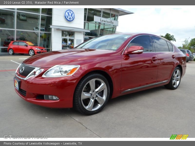 Matador Red Mica / Parchment 2010 Lexus GS 350