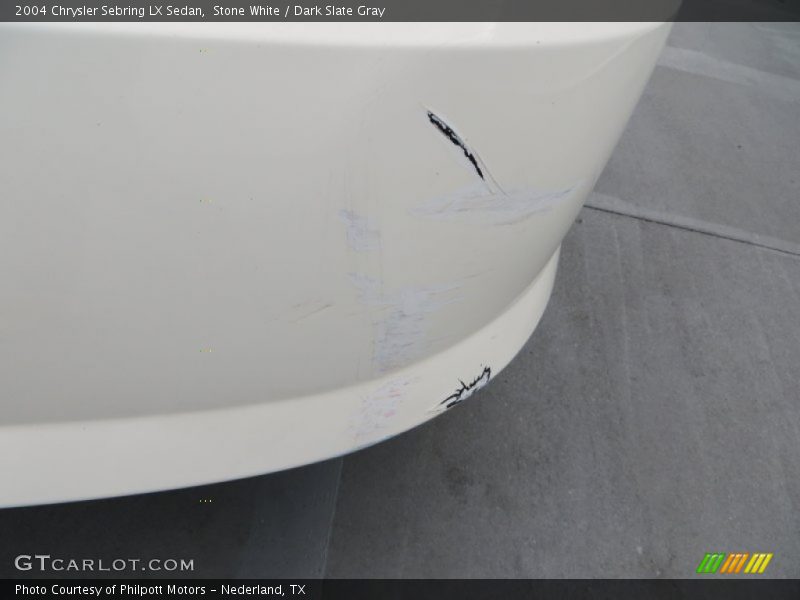 Stone White / Dark Slate Gray 2004 Chrysler Sebring LX Sedan