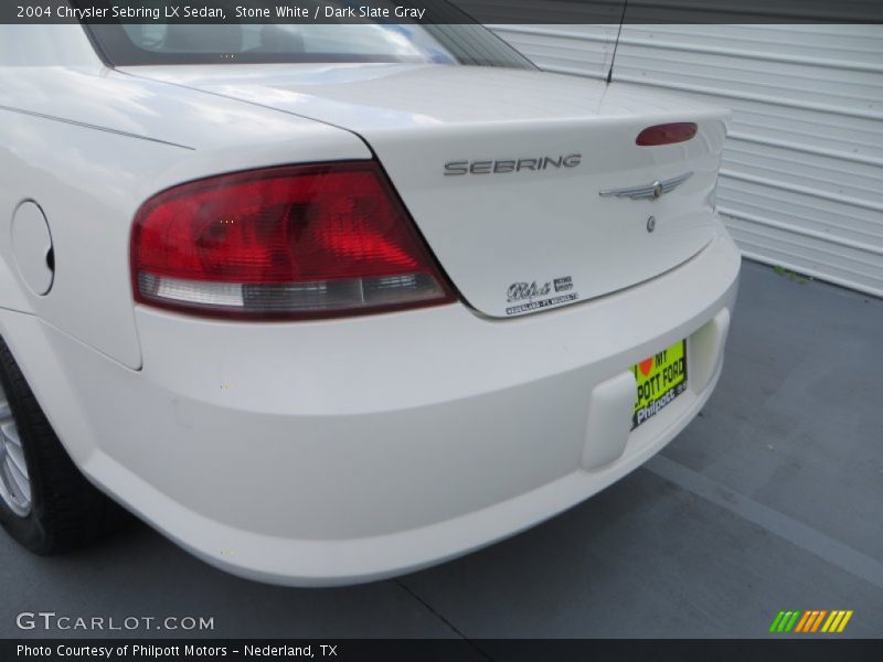 Stone White / Dark Slate Gray 2004 Chrysler Sebring LX Sedan