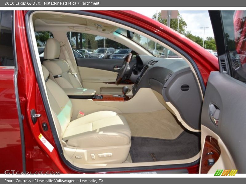 Matador Red Mica / Parchment 2010 Lexus GS 350
