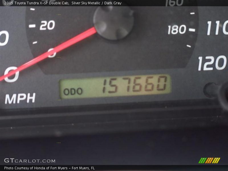 Silver Sky Metallic / Dark Gray 2005 Toyota Tundra X-SP Double Cab