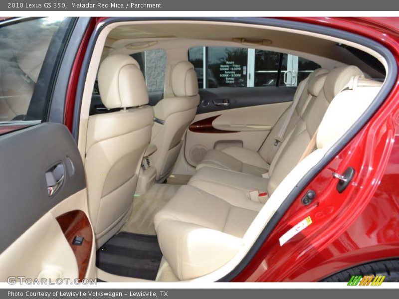 Matador Red Mica / Parchment 2010 Lexus GS 350