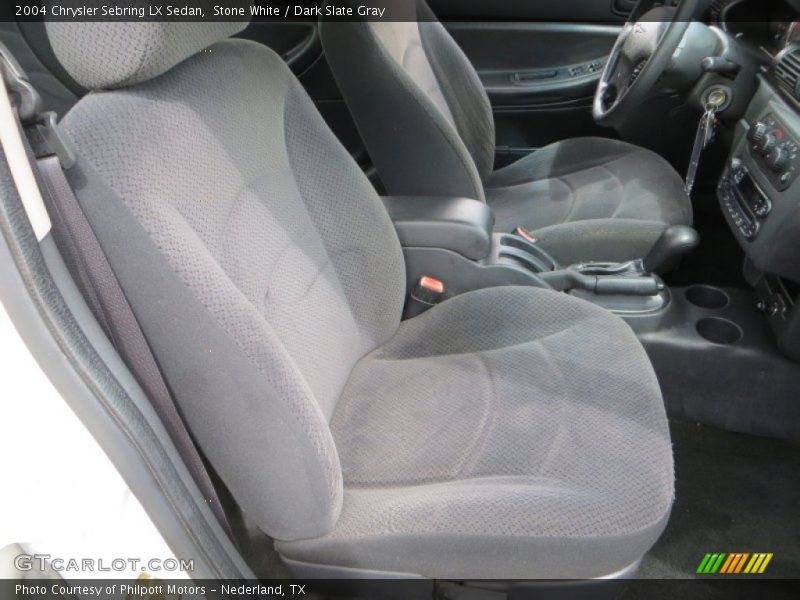 Stone White / Dark Slate Gray 2004 Chrysler Sebring LX Sedan