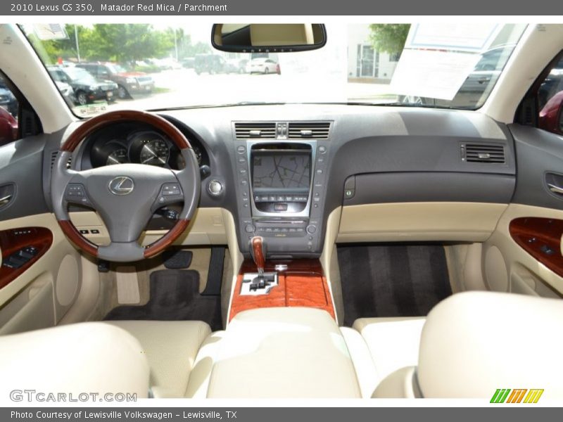 Dashboard of 2010 GS 350