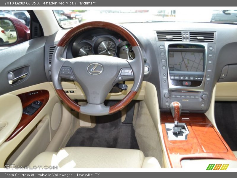 Matador Red Mica / Parchment 2010 Lexus GS 350