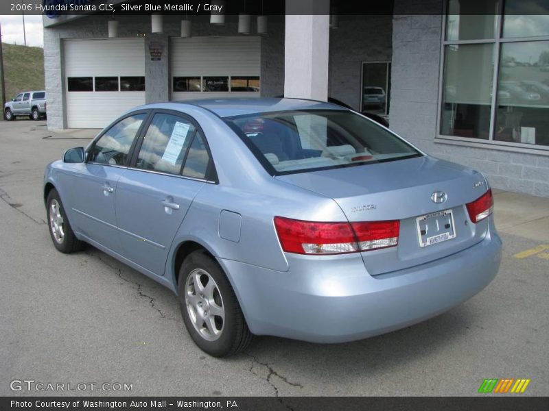 Silver Blue Metallic / Gray 2006 Hyundai Sonata GLS
