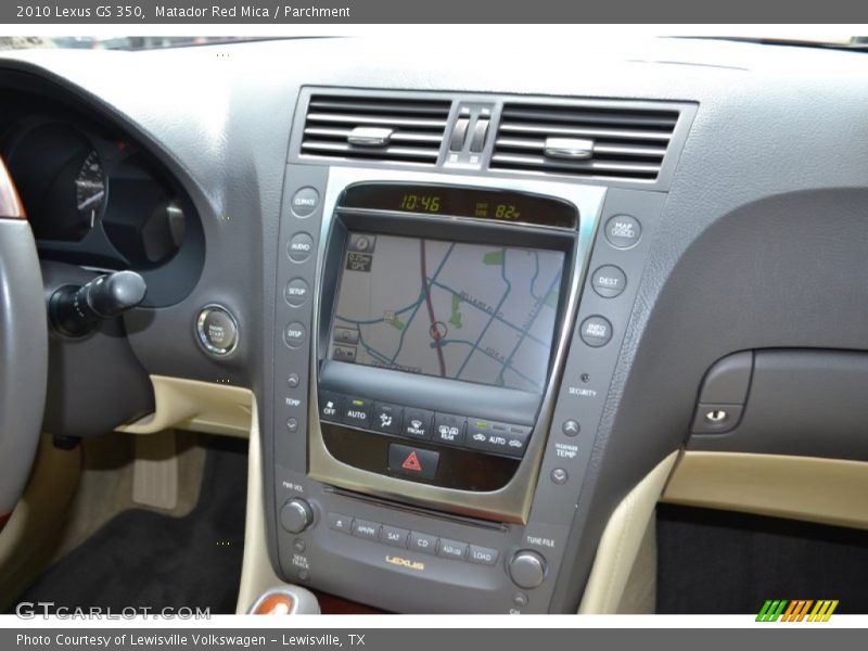 Matador Red Mica / Parchment 2010 Lexus GS 350