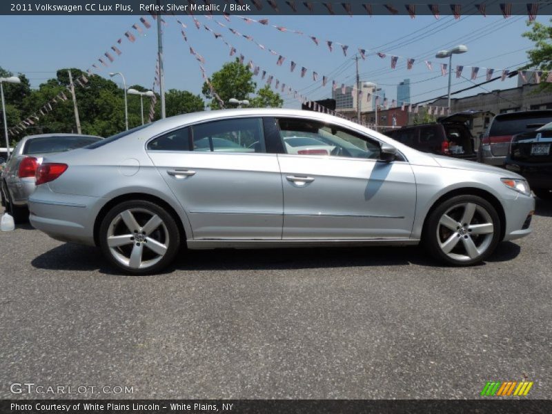 Reflex Silver Metallic / Black 2011 Volkswagen CC Lux Plus