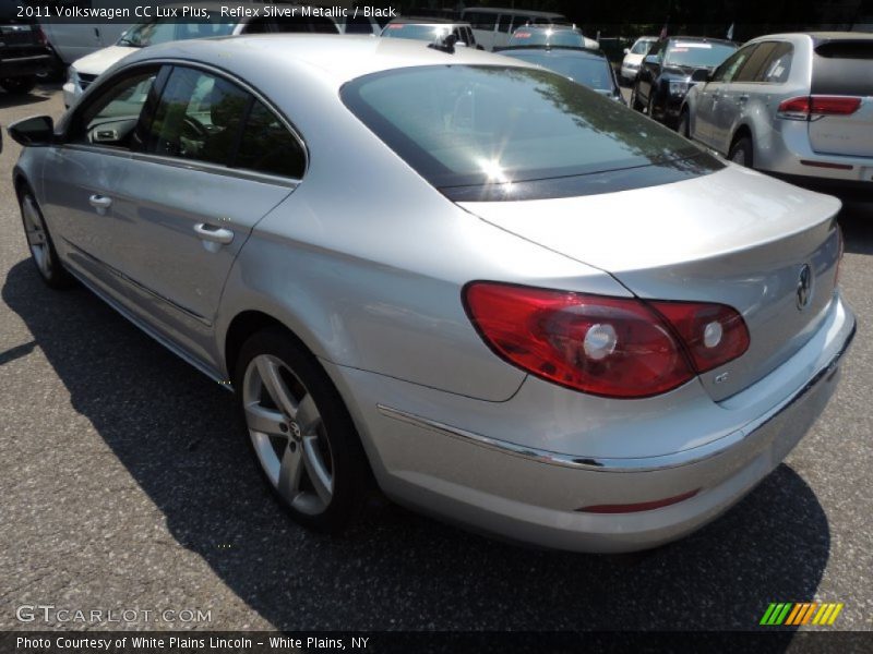 Reflex Silver Metallic / Black 2011 Volkswagen CC Lux Plus