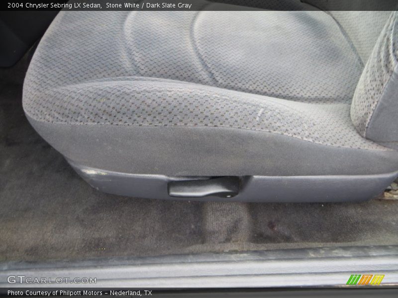Stone White / Dark Slate Gray 2004 Chrysler Sebring LX Sedan