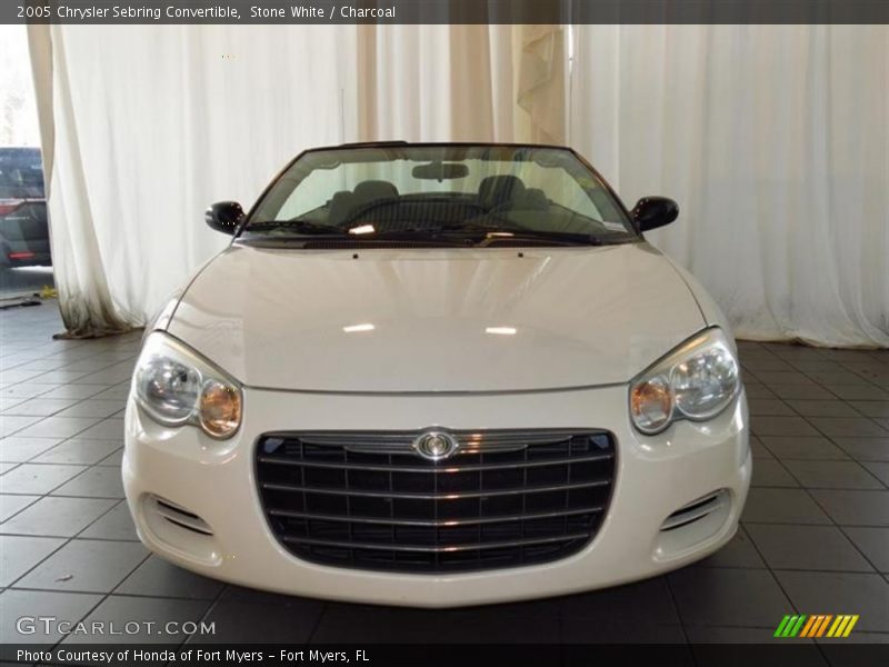 Stone White / Charcoal 2005 Chrysler Sebring Convertible