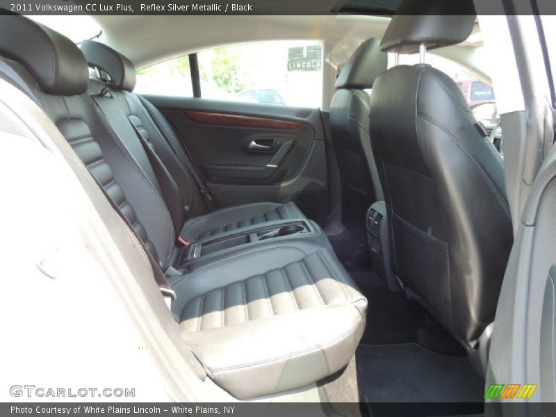 Reflex Silver Metallic / Black 2011 Volkswagen CC Lux Plus