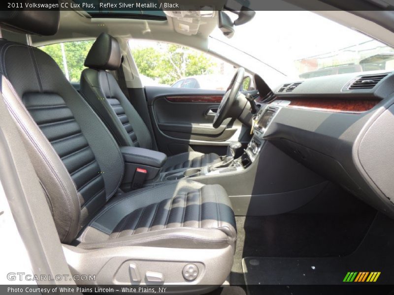 Reflex Silver Metallic / Black 2011 Volkswagen CC Lux Plus