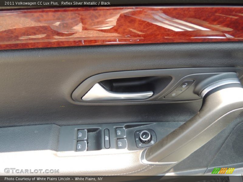 Reflex Silver Metallic / Black 2011 Volkswagen CC Lux Plus