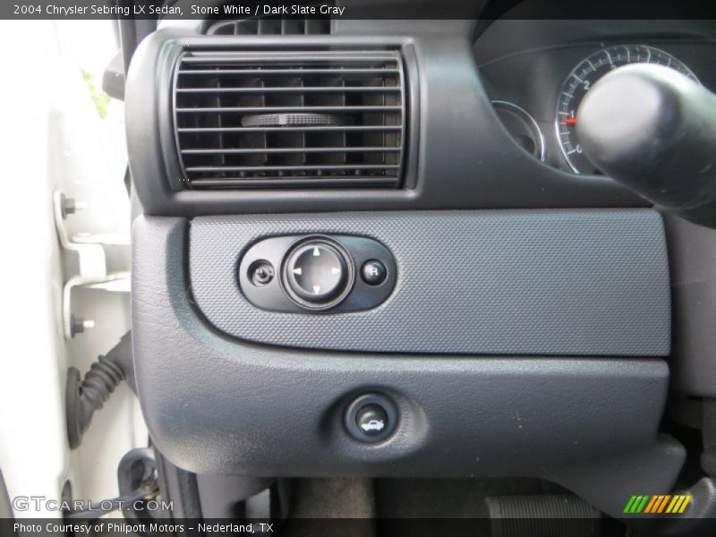 Stone White / Dark Slate Gray 2004 Chrysler Sebring LX Sedan