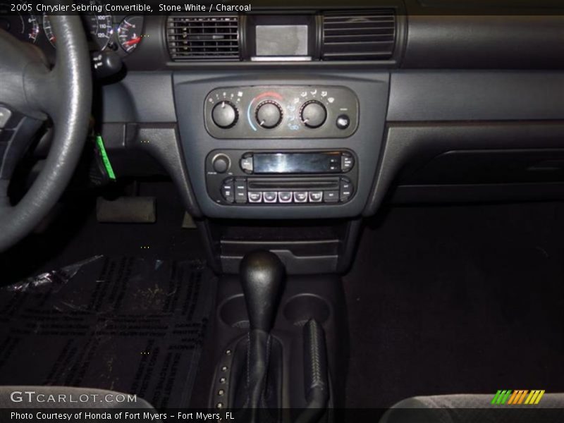 Controls of 2005 Sebring Convertible