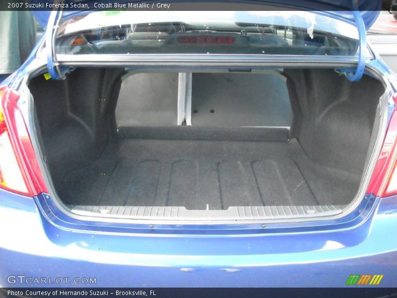 Cobalt Blue Metallic / Grey 2007 Suzuki Forenza Sedan