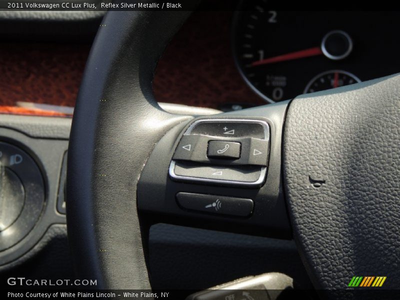 Reflex Silver Metallic / Black 2011 Volkswagen CC Lux Plus