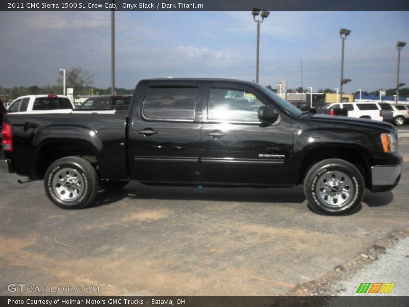 Onyx Black / Dark Titanium 2011 GMC Sierra 1500 SL Crew Cab