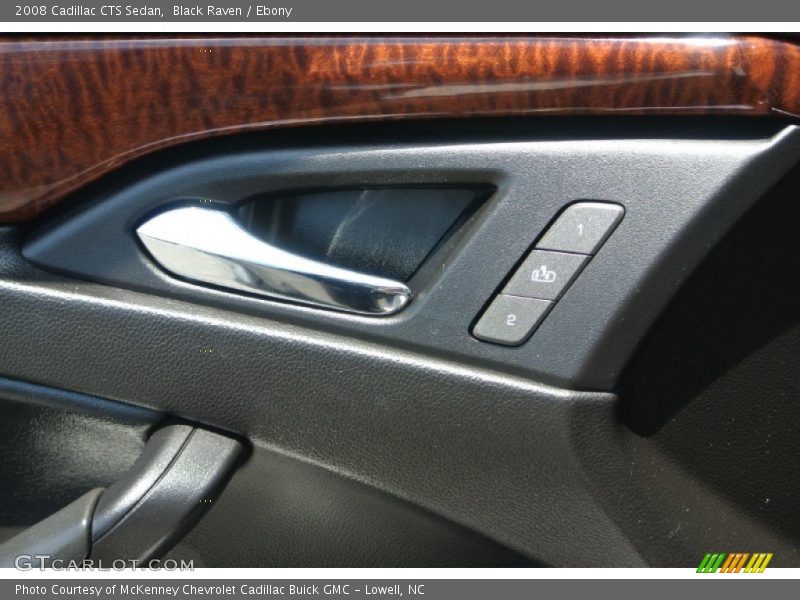 Black Raven / Ebony 2008 Cadillac CTS Sedan