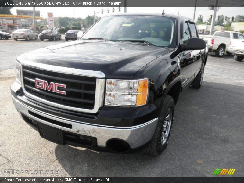 Onyx Black / Dark Titanium 2011 GMC Sierra 1500 SL Crew Cab
