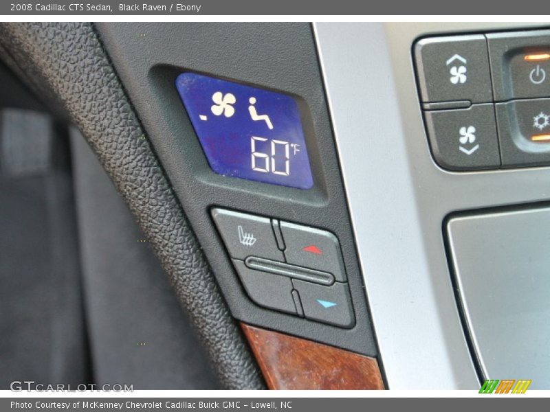 Black Raven / Ebony 2008 Cadillac CTS Sedan