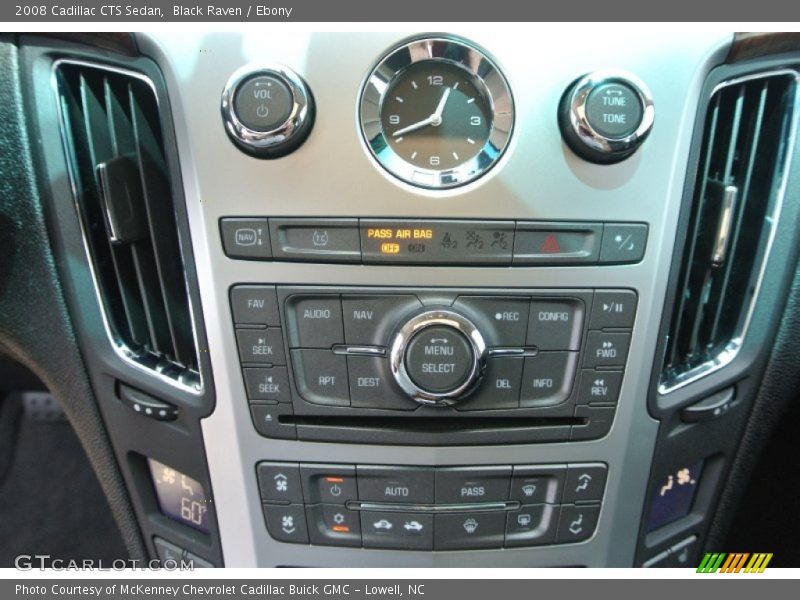 Black Raven / Ebony 2008 Cadillac CTS Sedan