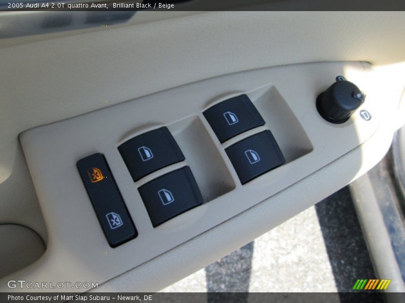 Controls of 2005 A4 2.0T quattro Avant