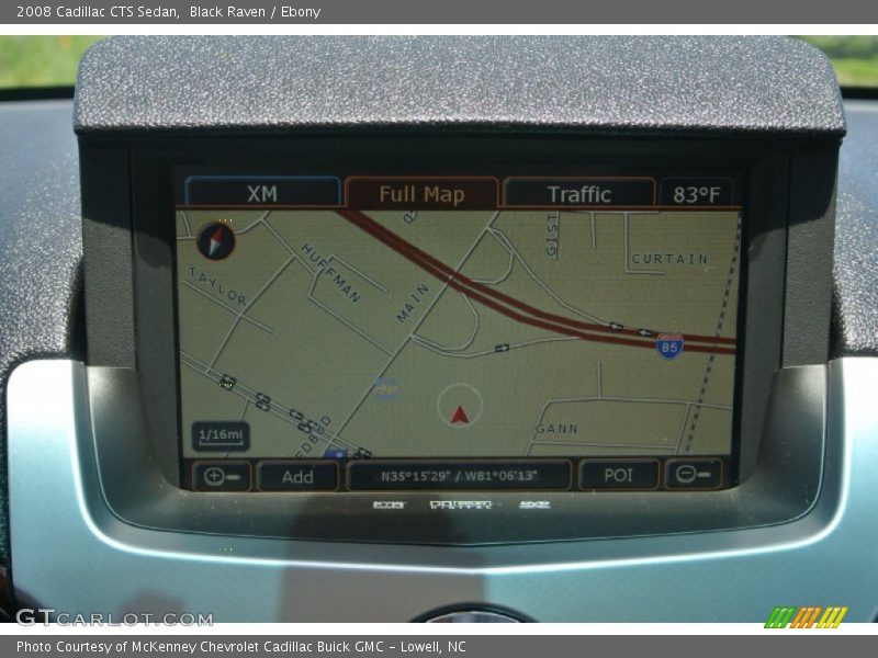 Black Raven / Ebony 2008 Cadillac CTS Sedan
