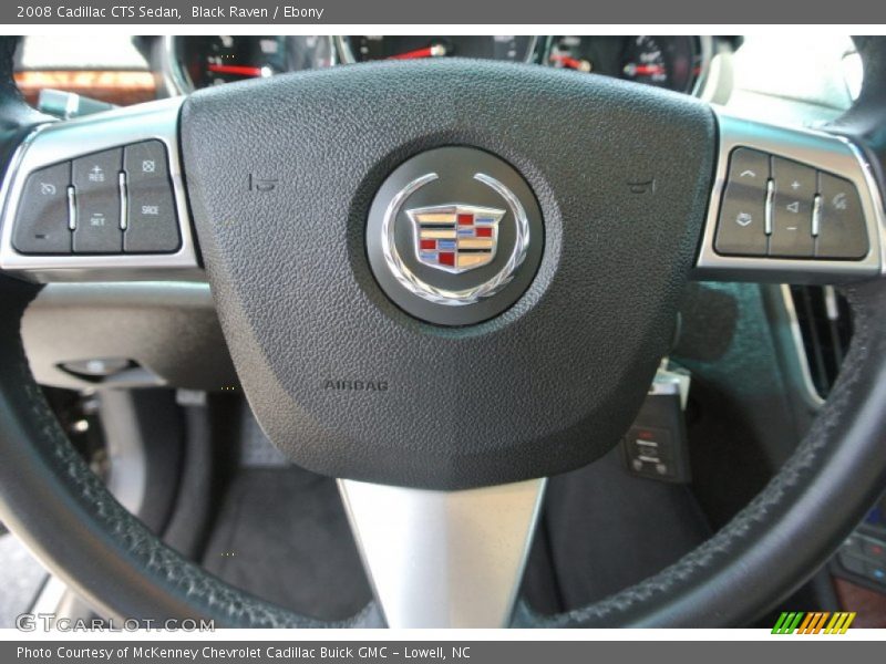 Black Raven / Ebony 2008 Cadillac CTS Sedan