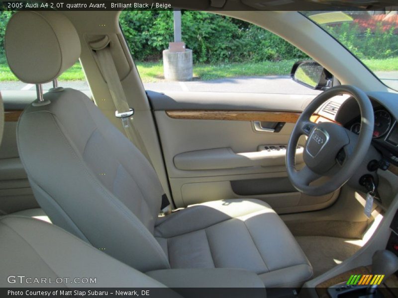 Front Seat of 2005 A4 2.0T quattro Avant